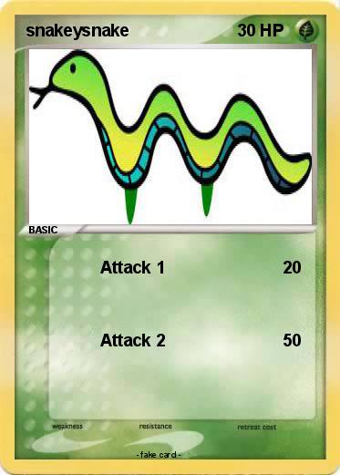 Pokemon snakeysnake