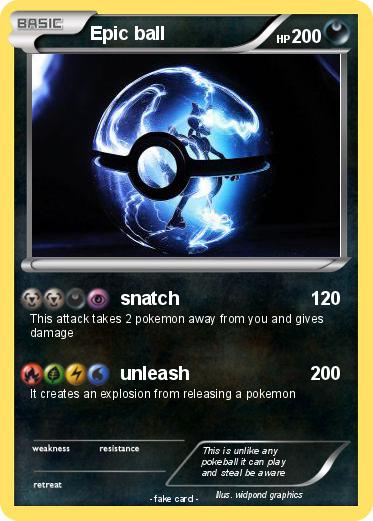 Pokemon Epic ball