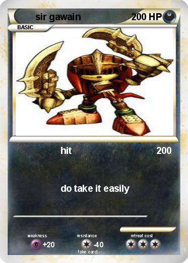 Pokemon sir gawain