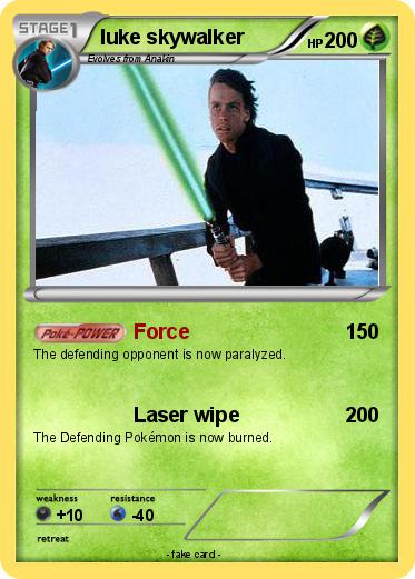 Pokemon luke skywalker