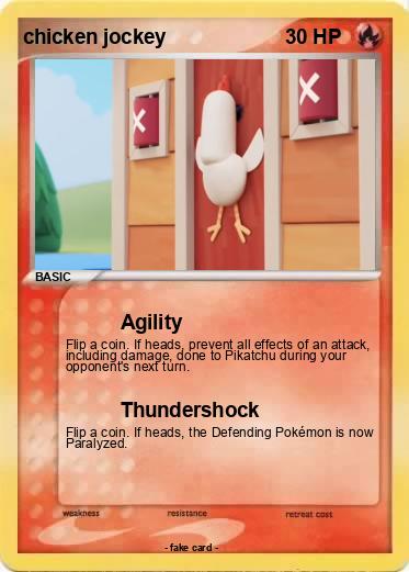 Pokemon chicken jockey