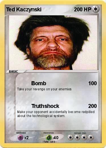 Pokemon Ted Kaczynski