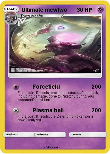 Pokemon Ultimate mewtwo