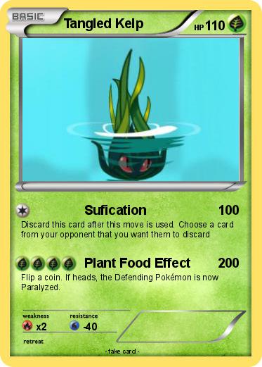 Pokemon Tangled Kelp