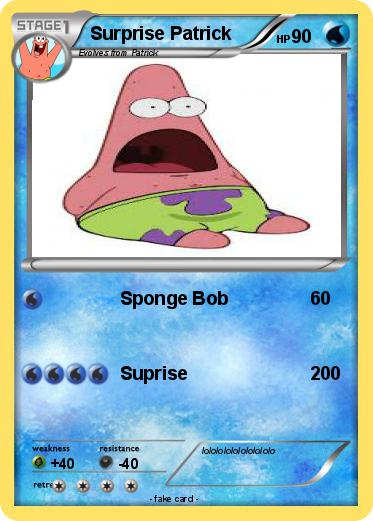 Pokemon Surprise Patrick