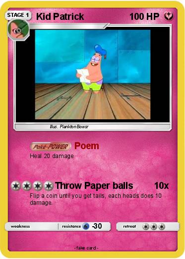 Pokemon Kid Patrick