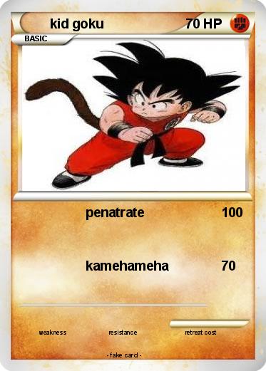 Pokemon kid goku