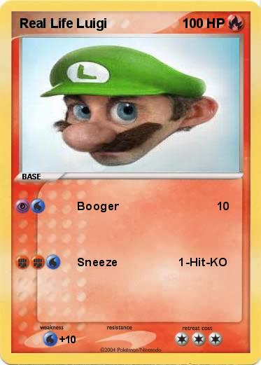 Pokemon Real Life Luigi