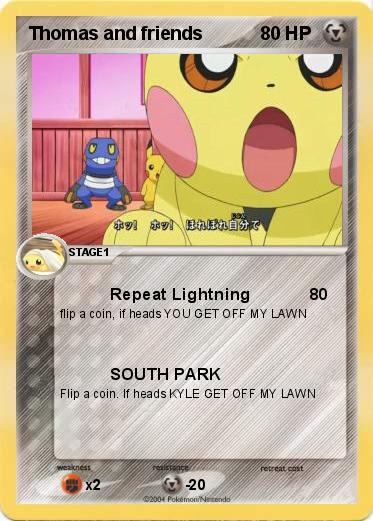 Pokemon Thomas and friends