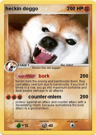Pokemon heckin doggo