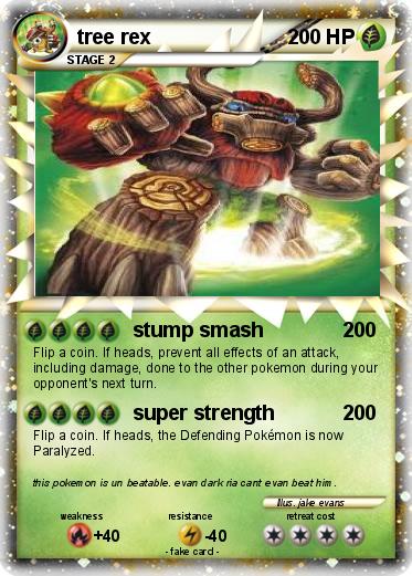 Pokemon tree rex