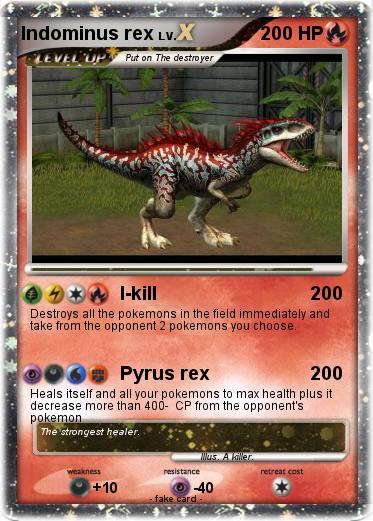 Pokemon Indominus rex