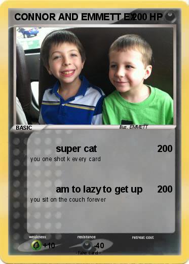 Pokemon CONNOR AND EMMETT EX
