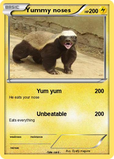 Pokemon Yummy noses