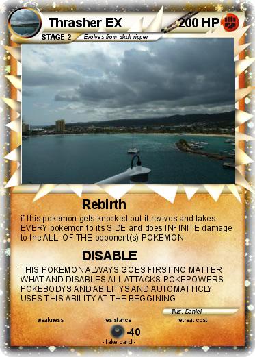 Pokemon Thrasher EX