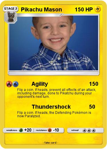 Pokemon Pikachu Mason