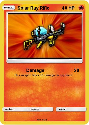 Pokemon Solar Ray Rifle