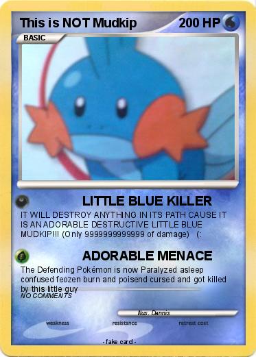 Pokemon This is NOT Mudkip