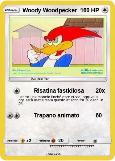 Pokemon Woody Woodpecker