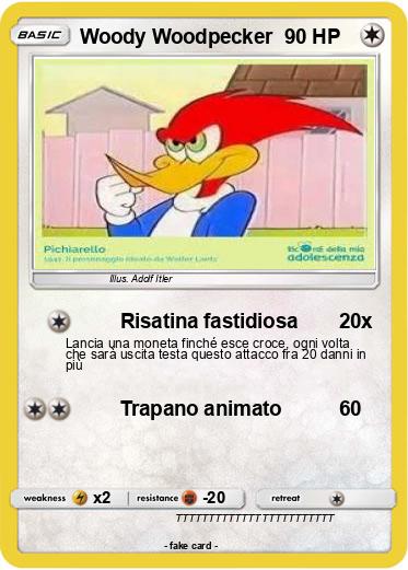 Pokemon Woody Woodpecker