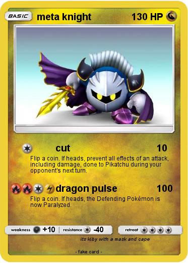 Pokemon meta knight