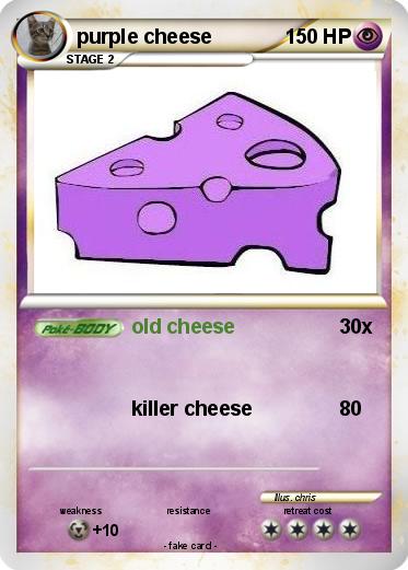 Pokemon purple cheese