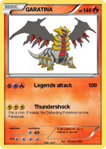 Pokemon GARATINA