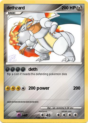 Pokemon dethzard