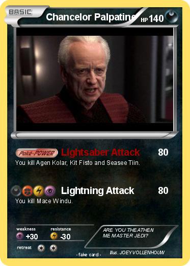 Pokemon Chancelor Palpatine