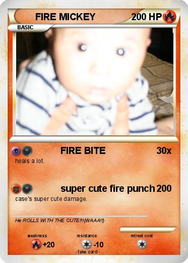 Pokemon FIRE MICKEY