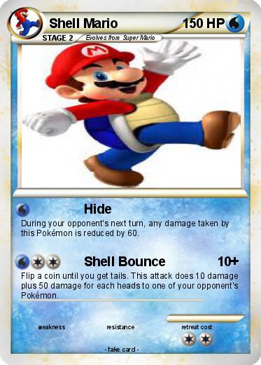 Pokemon Shell Mario