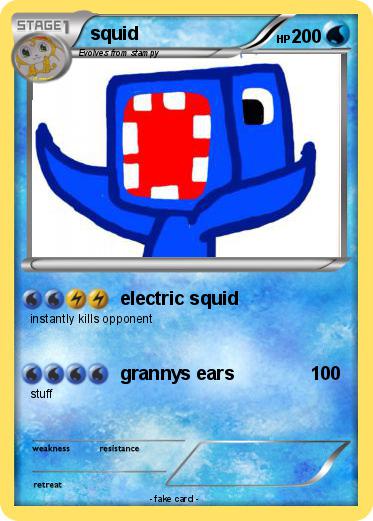 Pokemon squid