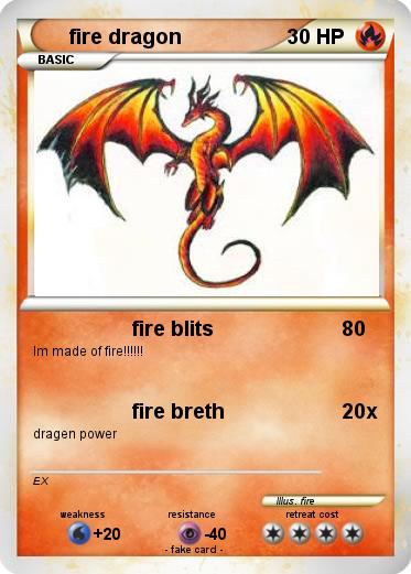 Pokemon fire dragon