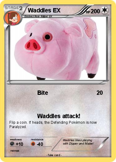 Pokemon Waddles EX