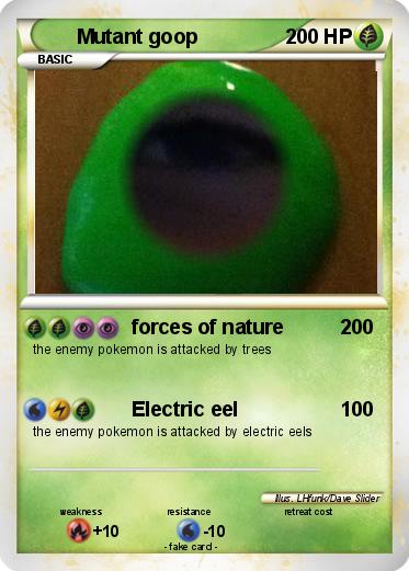Pokemon Mutant goop