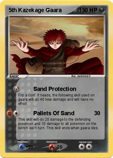 Pokemon 5th Kazekage Gaara