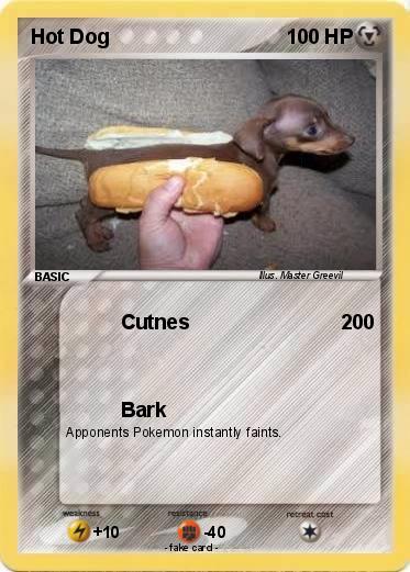 Pokemon Hot Dog