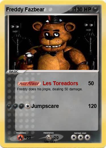 Pokemon Freddy Fazbear