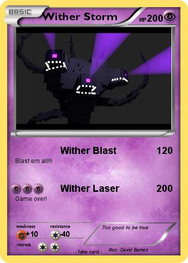 Pokemon Wither Storm