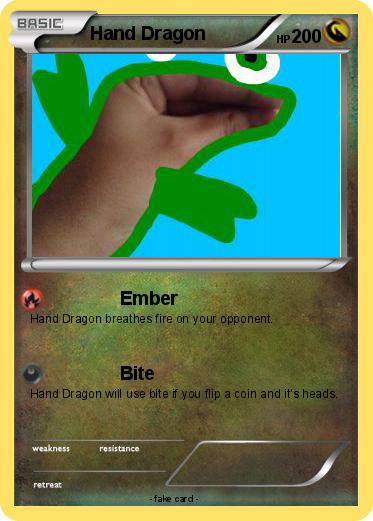 Pokemon Hand Dragon
