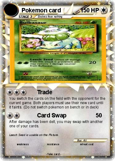 Pokemon Pokemon card