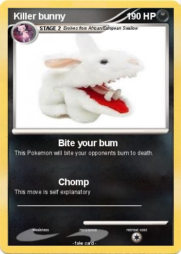 Pokemon Killer bunny
