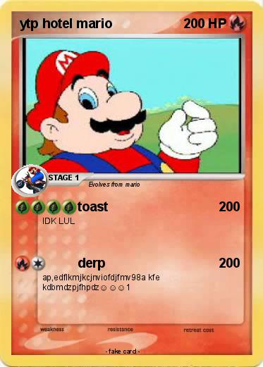 Pokemon ytp hotel mario