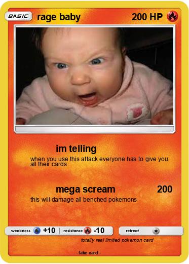 Pokemon rage baby