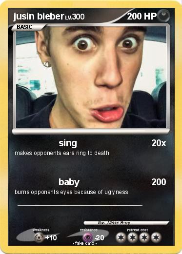 Pokemon jusin bieber