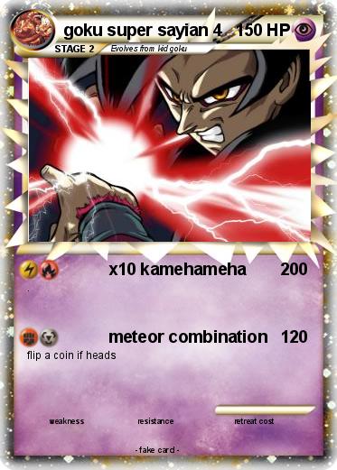 Pokemon goku super sayian 4