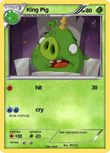 Pokemon King Pig