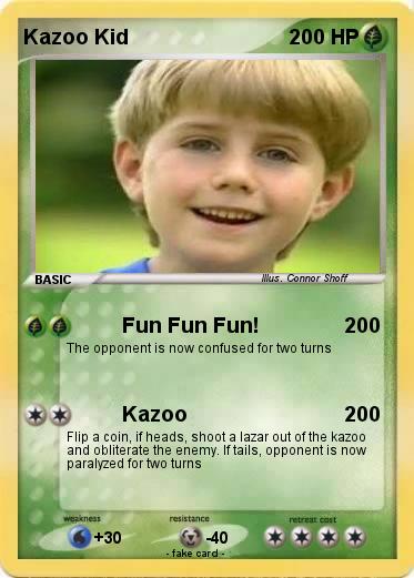 Pokemon Kazoo Kid