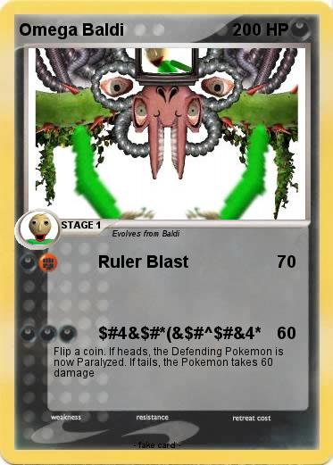 Pokemon Omega Baldi