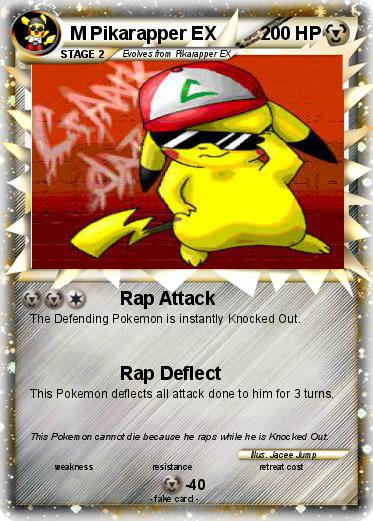 Pokemon M Pikarapper EX